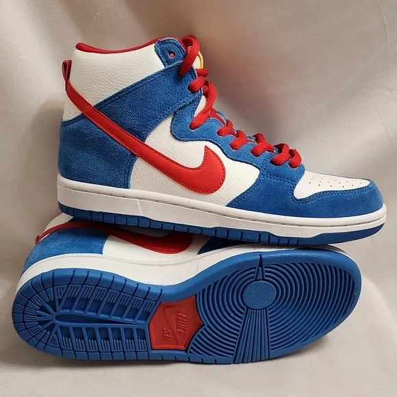 Nike SB Dunk High Pro Doraemon Hightop Sneakers (M Size 7.5)